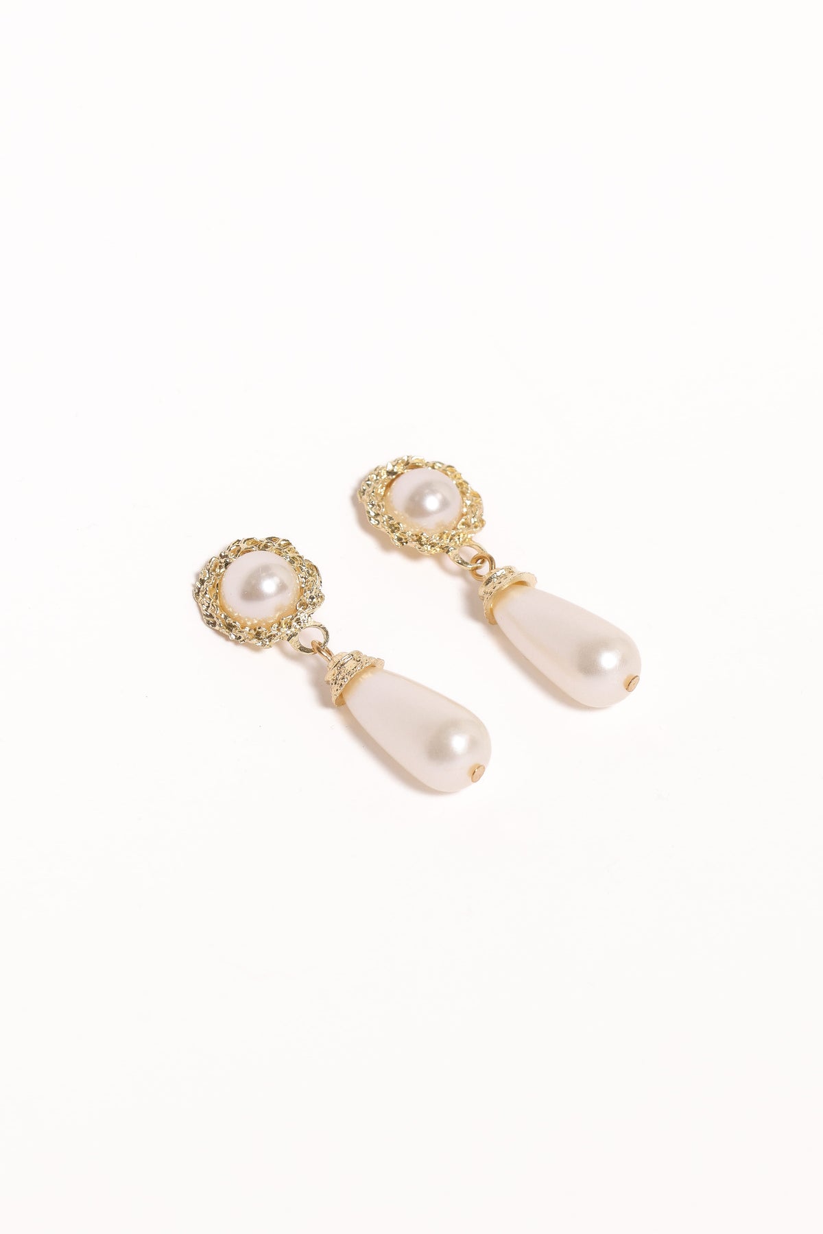 Estelle Earrings - Gold/Pearl
