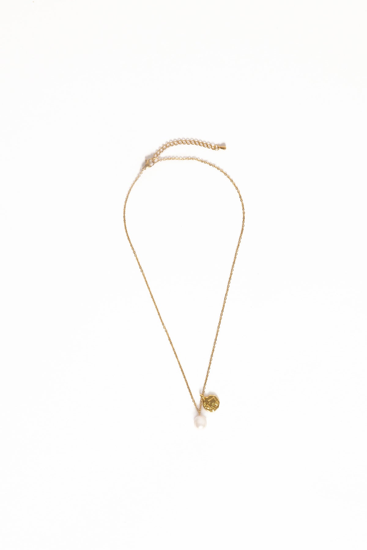 Lavinia Necklace - Gold/Pearl