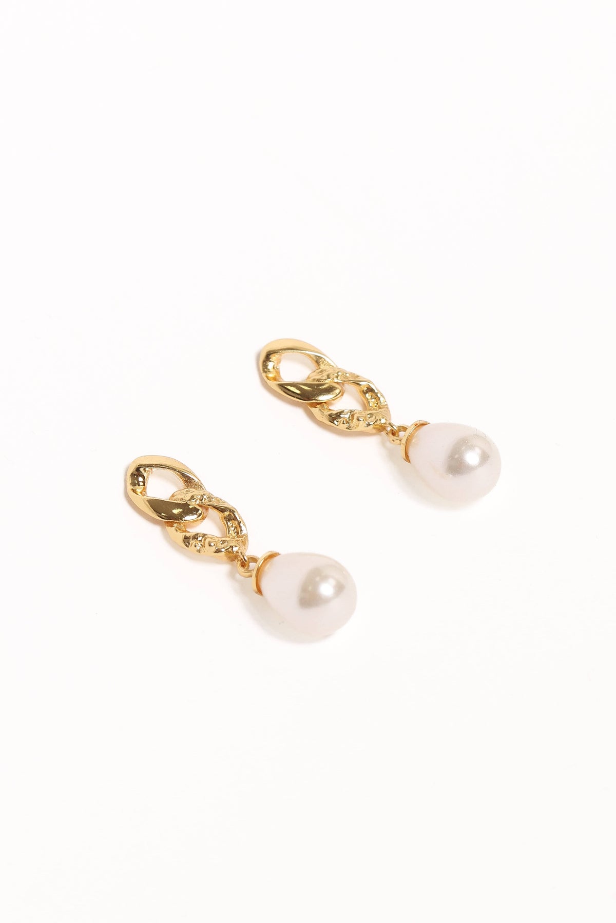 Tallulah Earrings - Gold/Pearl