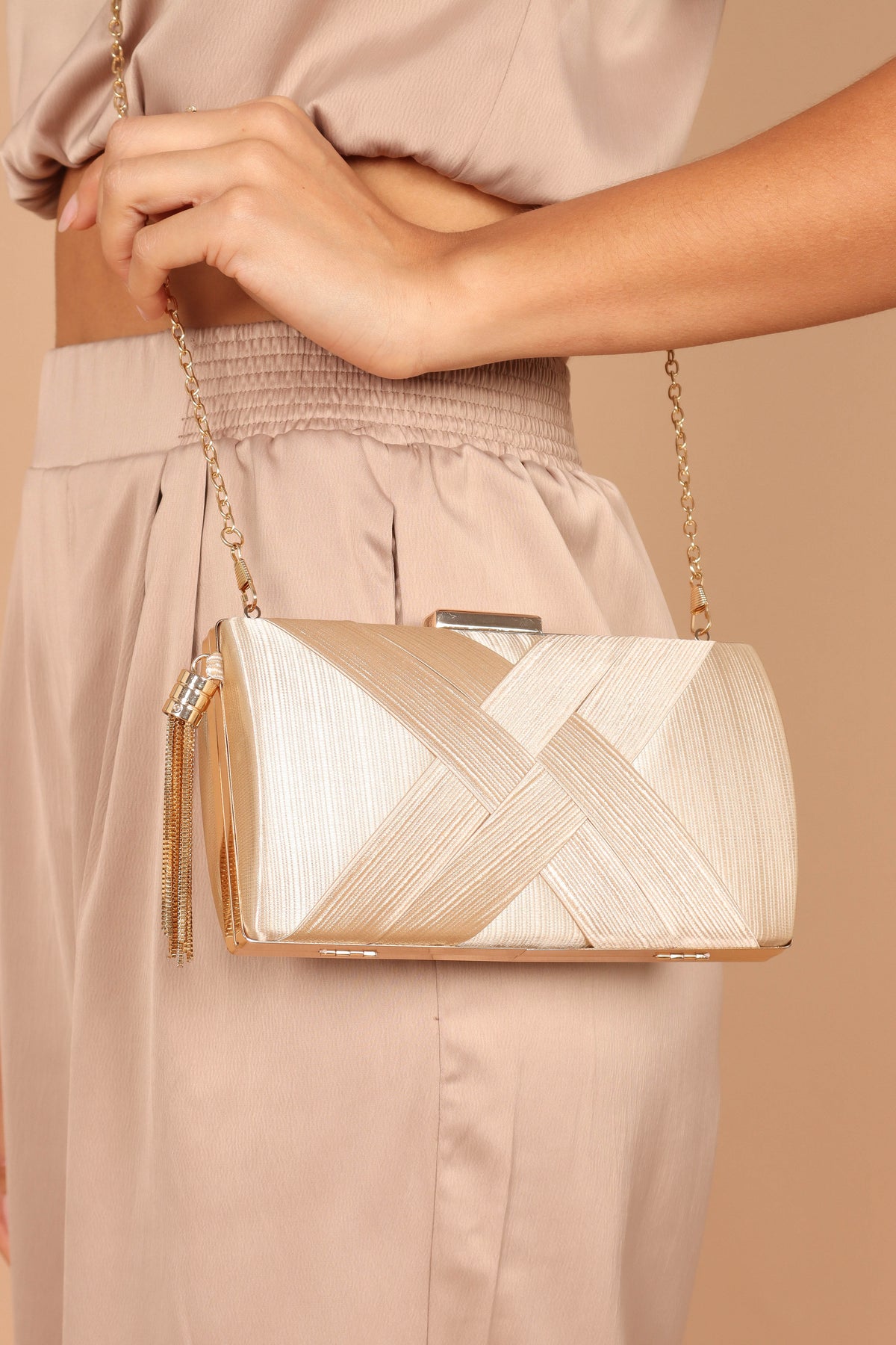 Viva Clutch - Gold
