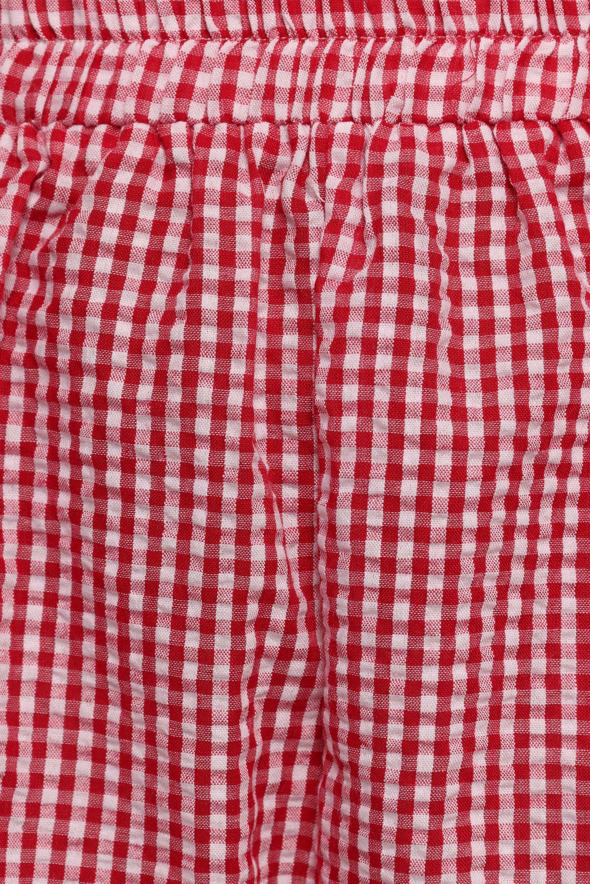 Libby Shorts - Red Gingham