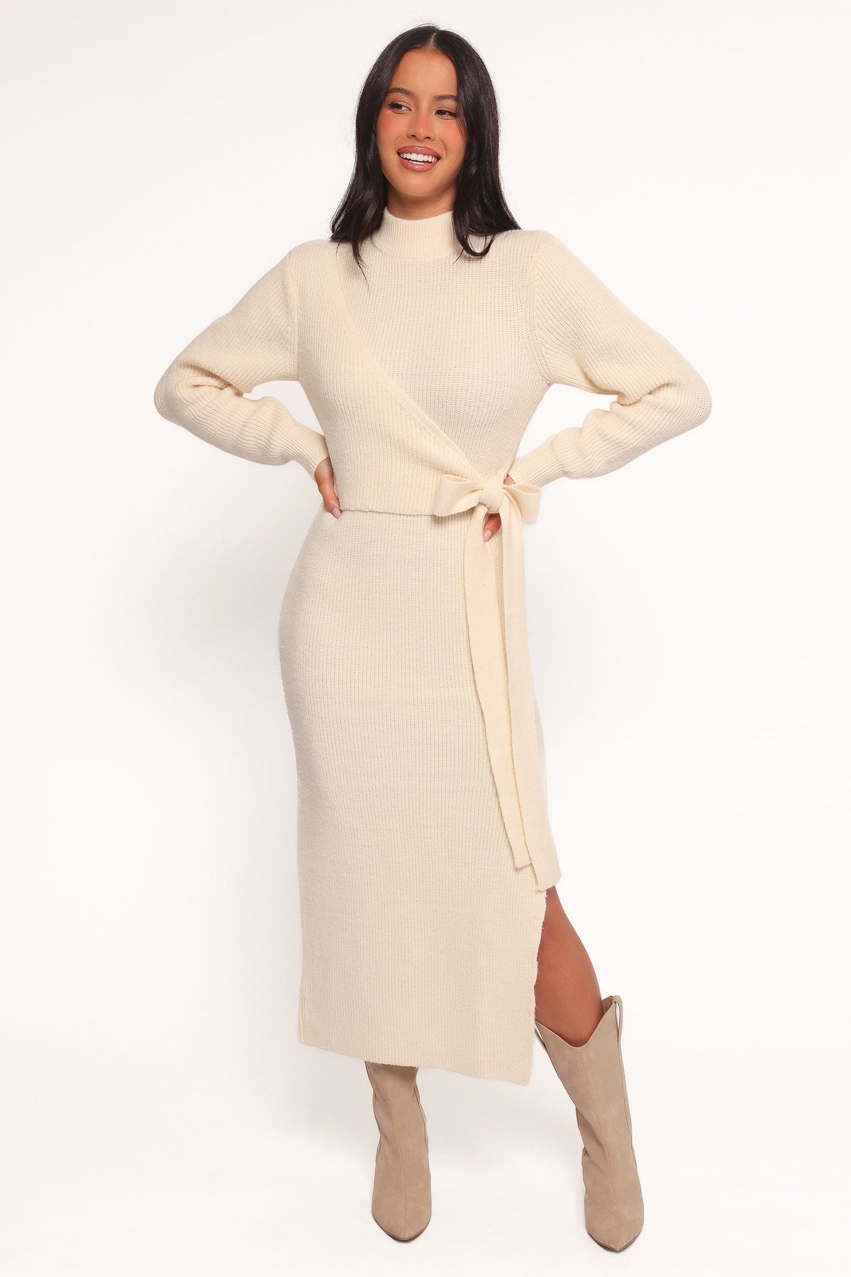 Aerin Knit Dress - Cream