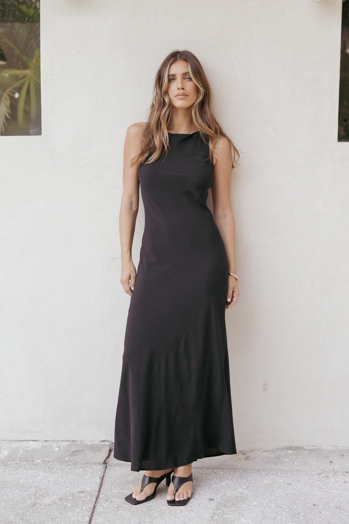 Flavia Maxi Dress - Black