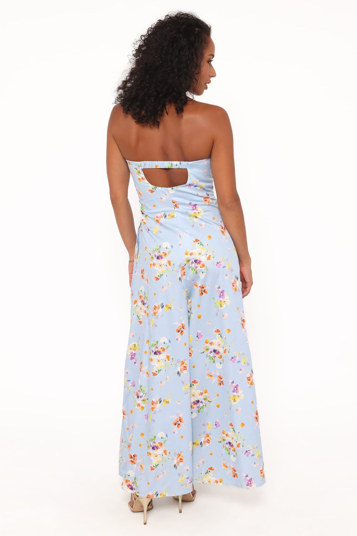 Wren Jumpsuit - Cornflower Blue Floral