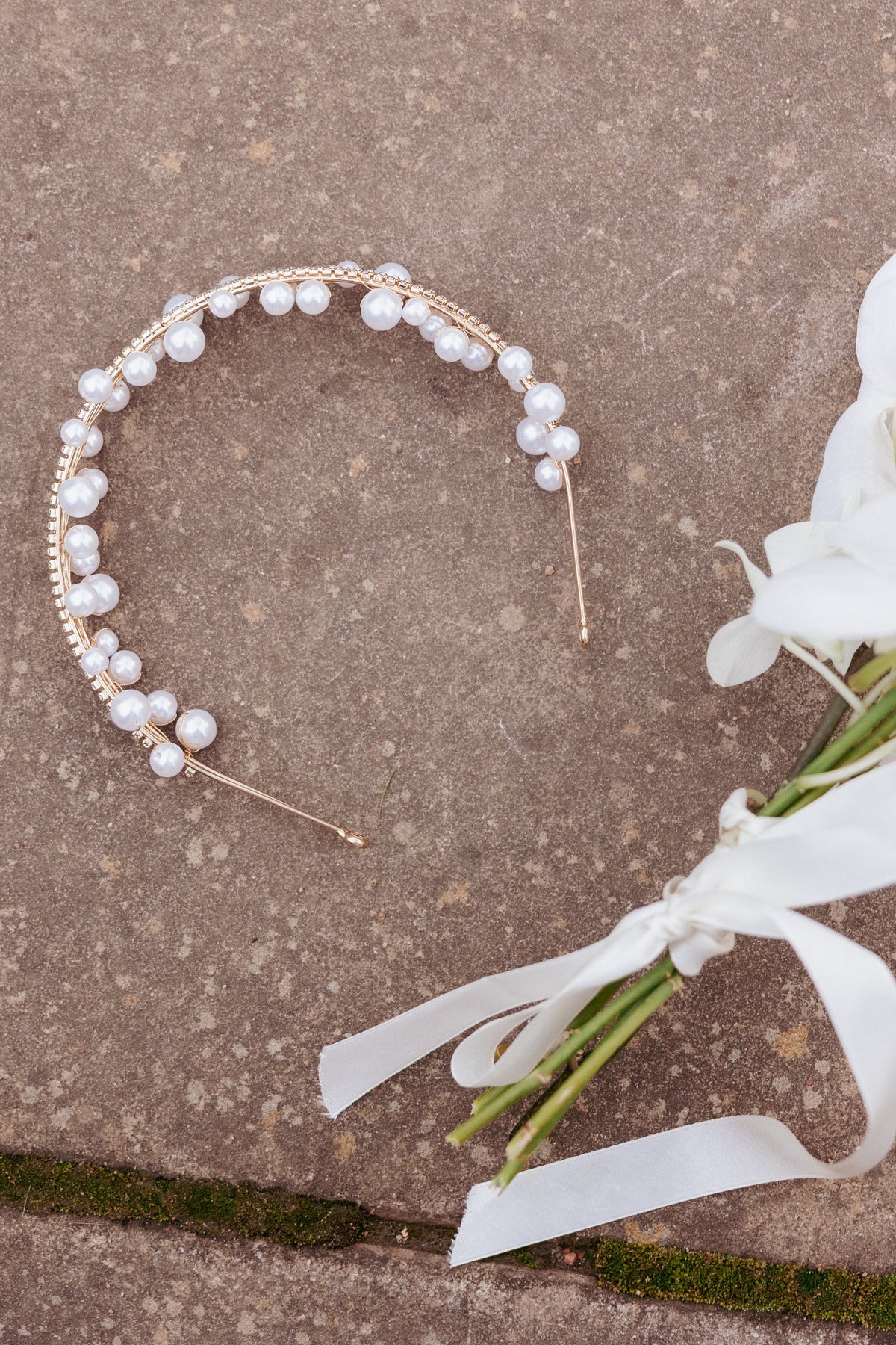 Gale Headband - Pearl