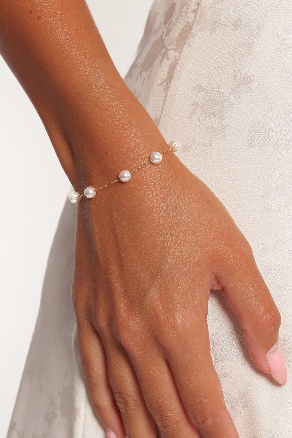 Jasmine Bracelet - Pearl