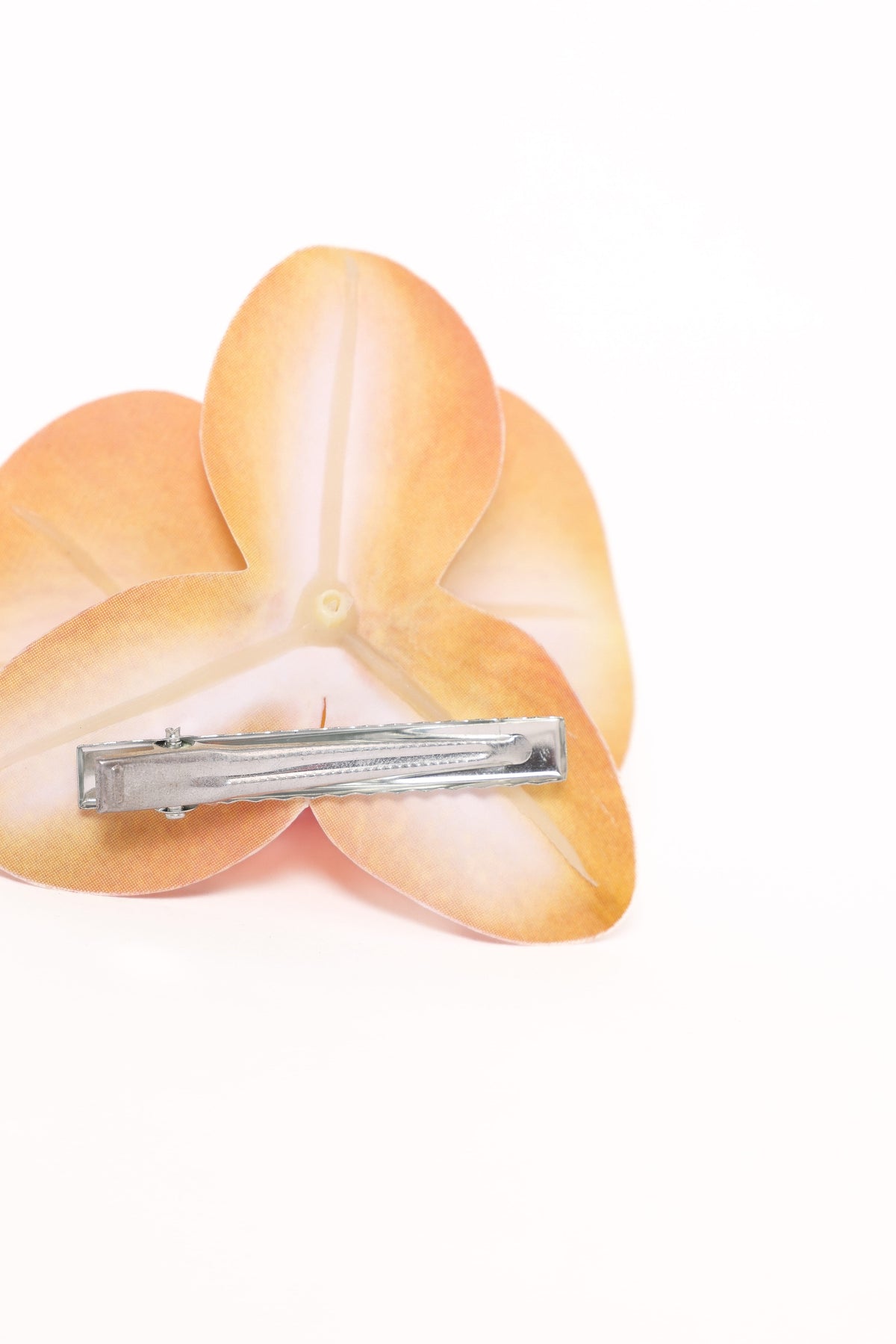Leila Orchid Hair Clip - Orange