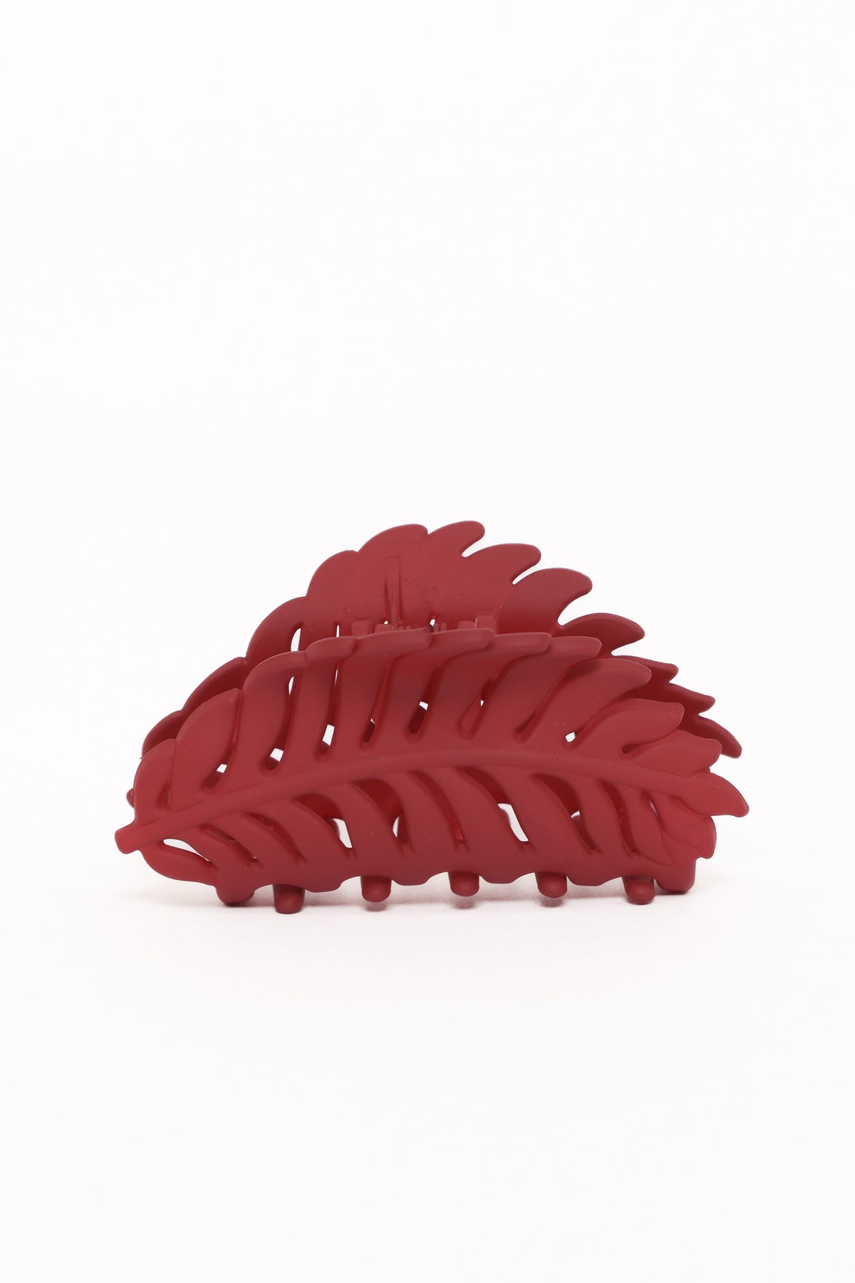 Palm Hair Clip - Red