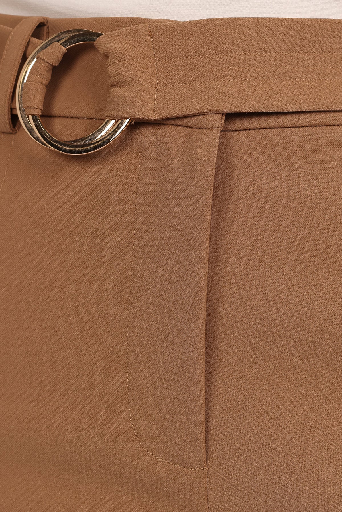 Elaine Belted Pant - Mocha