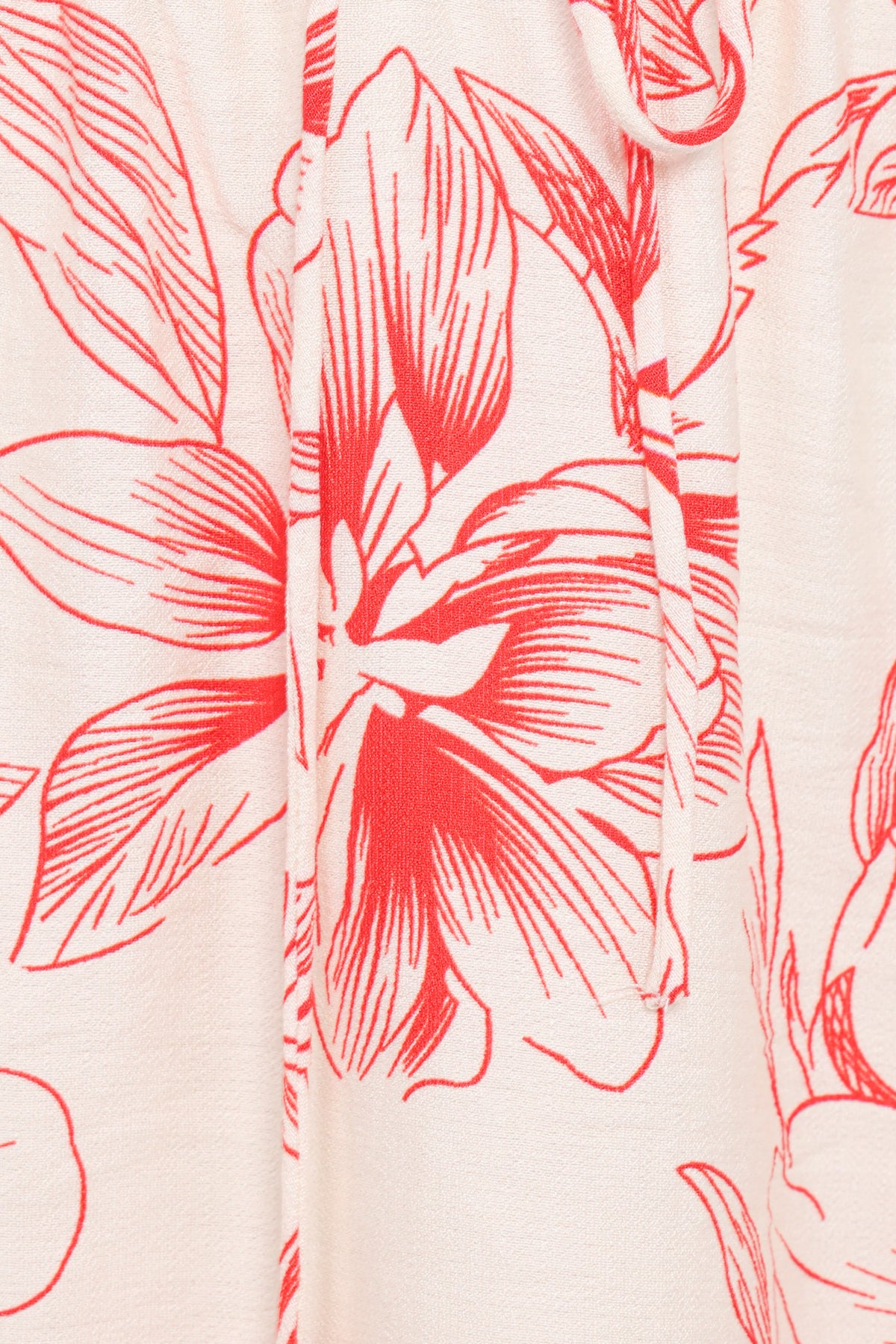 Maxima Mini Skirt - Red Floral