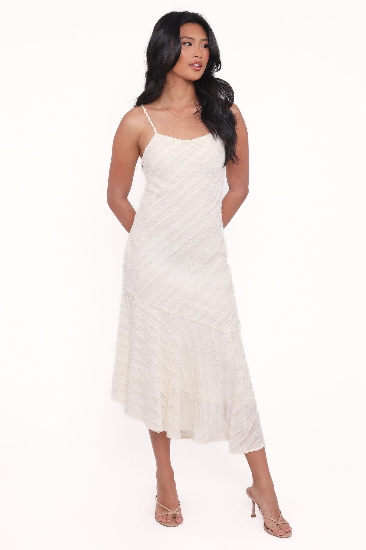 Aileen Midi Dress - Cream