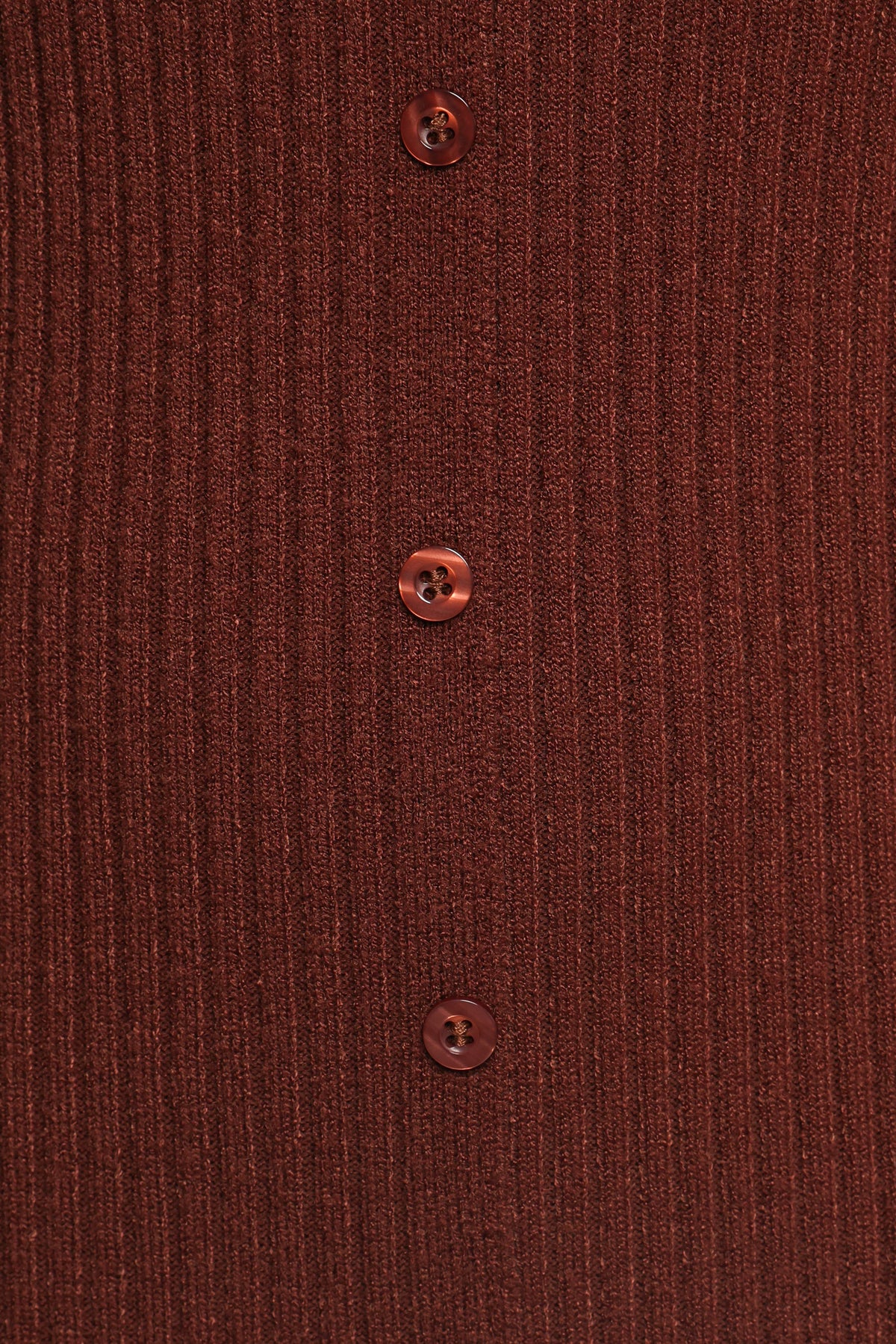 Marshall Button Through Knit Maxi Dress - Chocolate