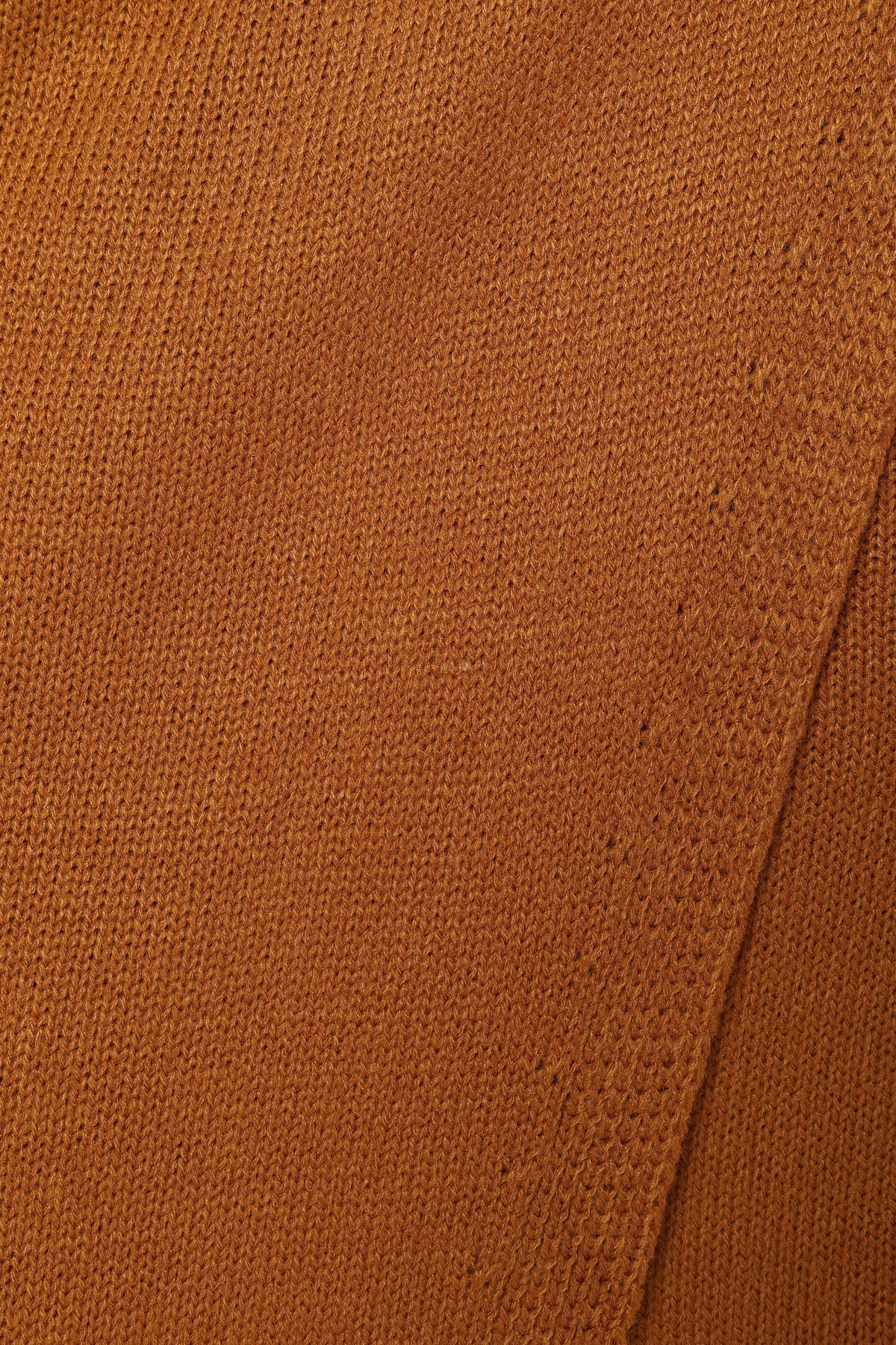 Nova Wrap Knit Midi Dress - Camel