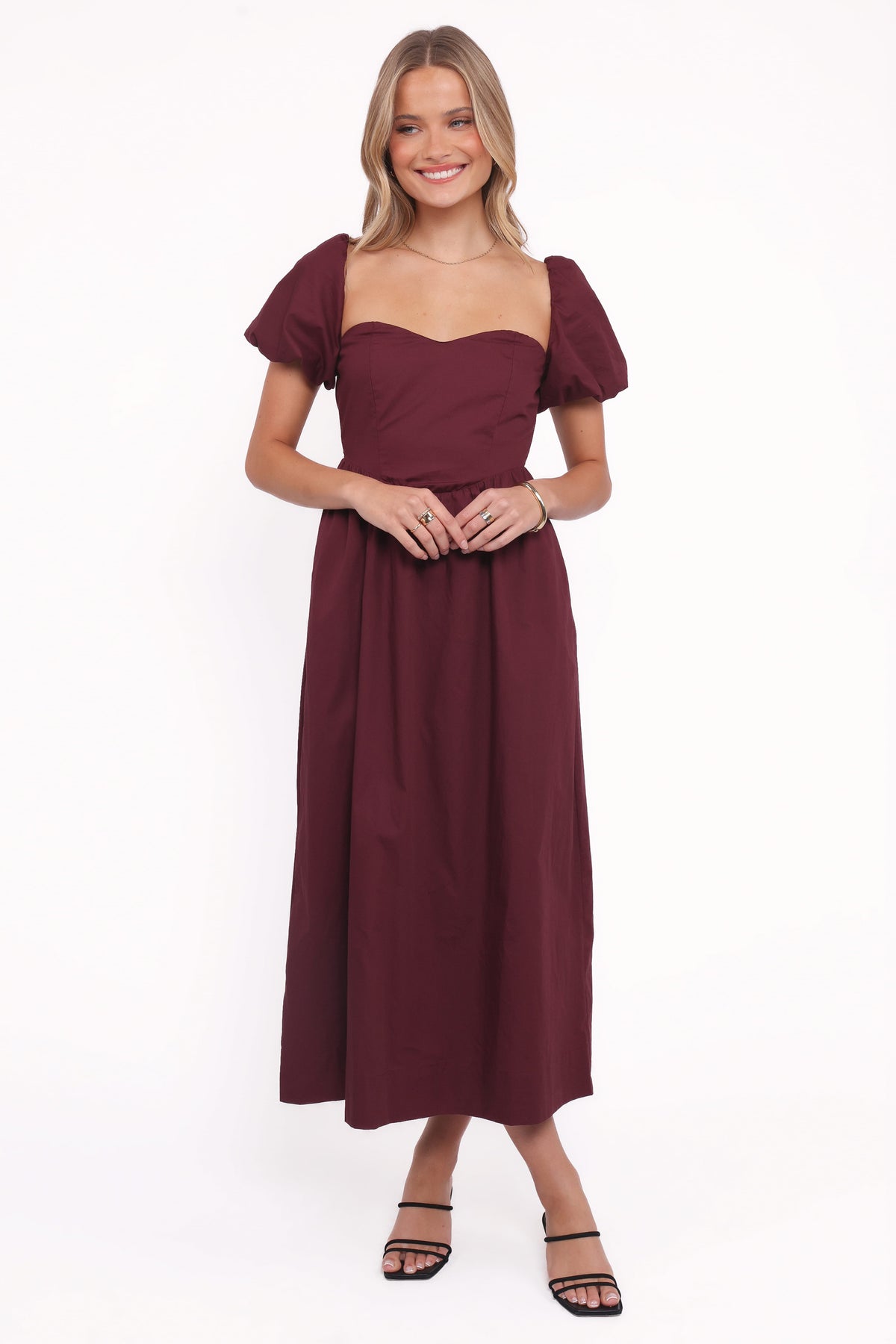 Remira Midi Dress - Cherry
