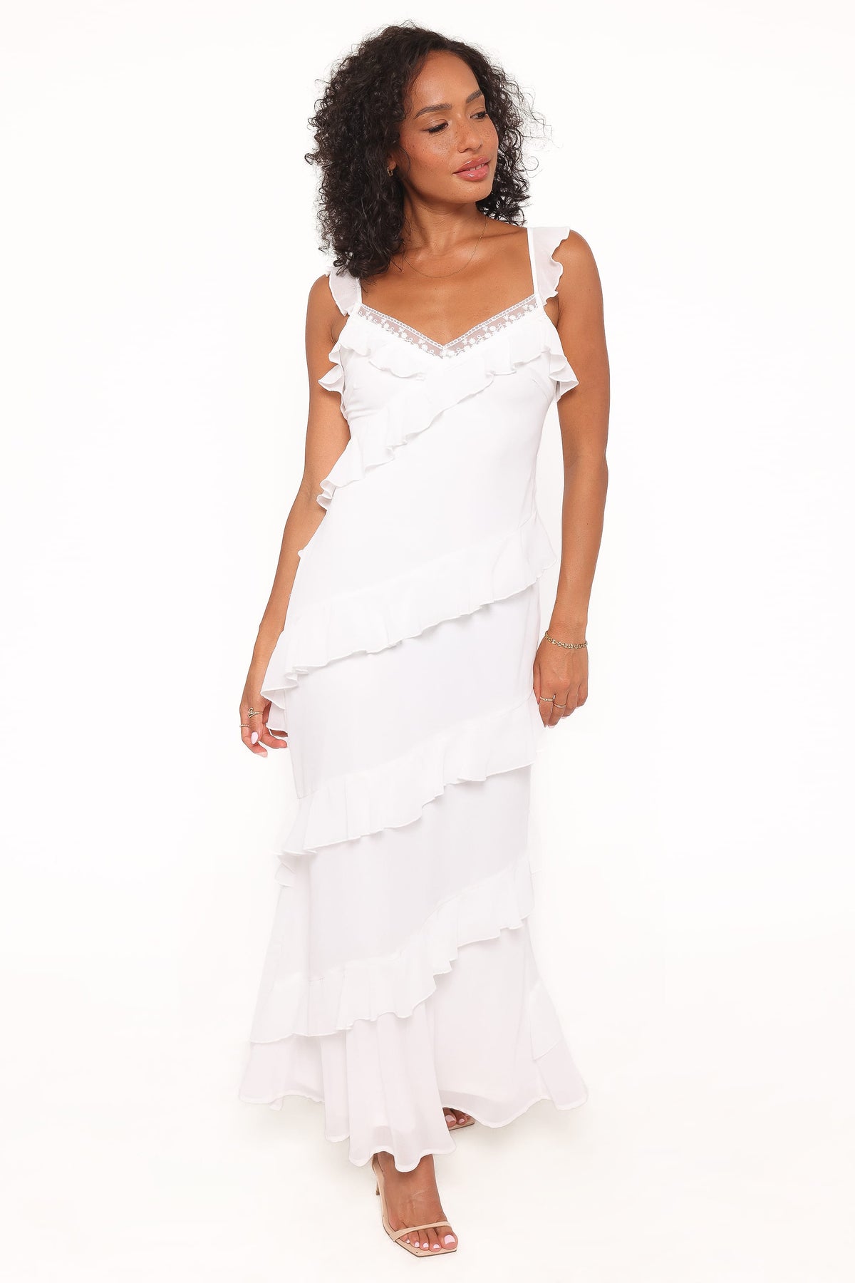 Virginia Maxi Dress - White