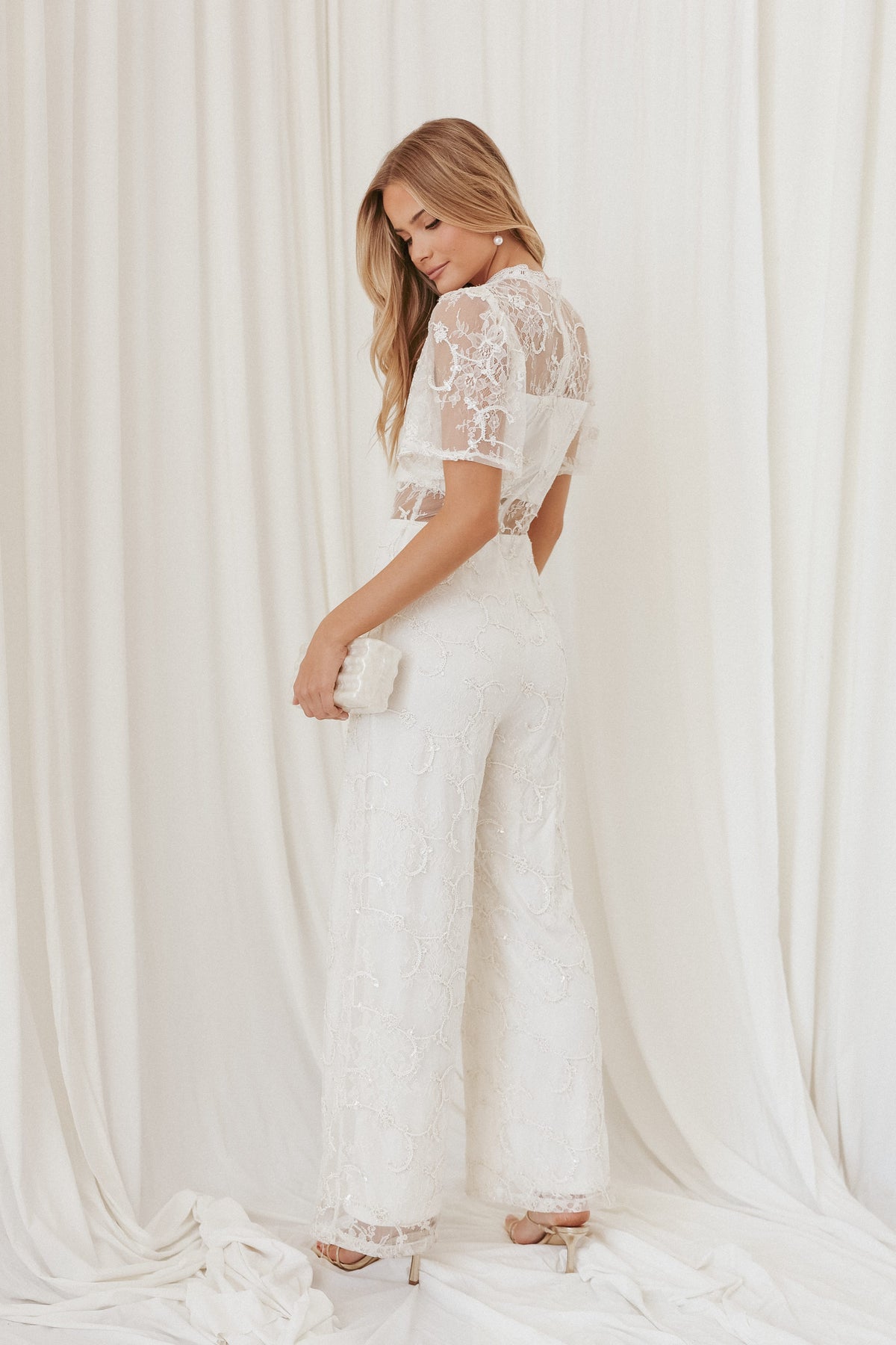 Zina Jumpsuit - Ivory
