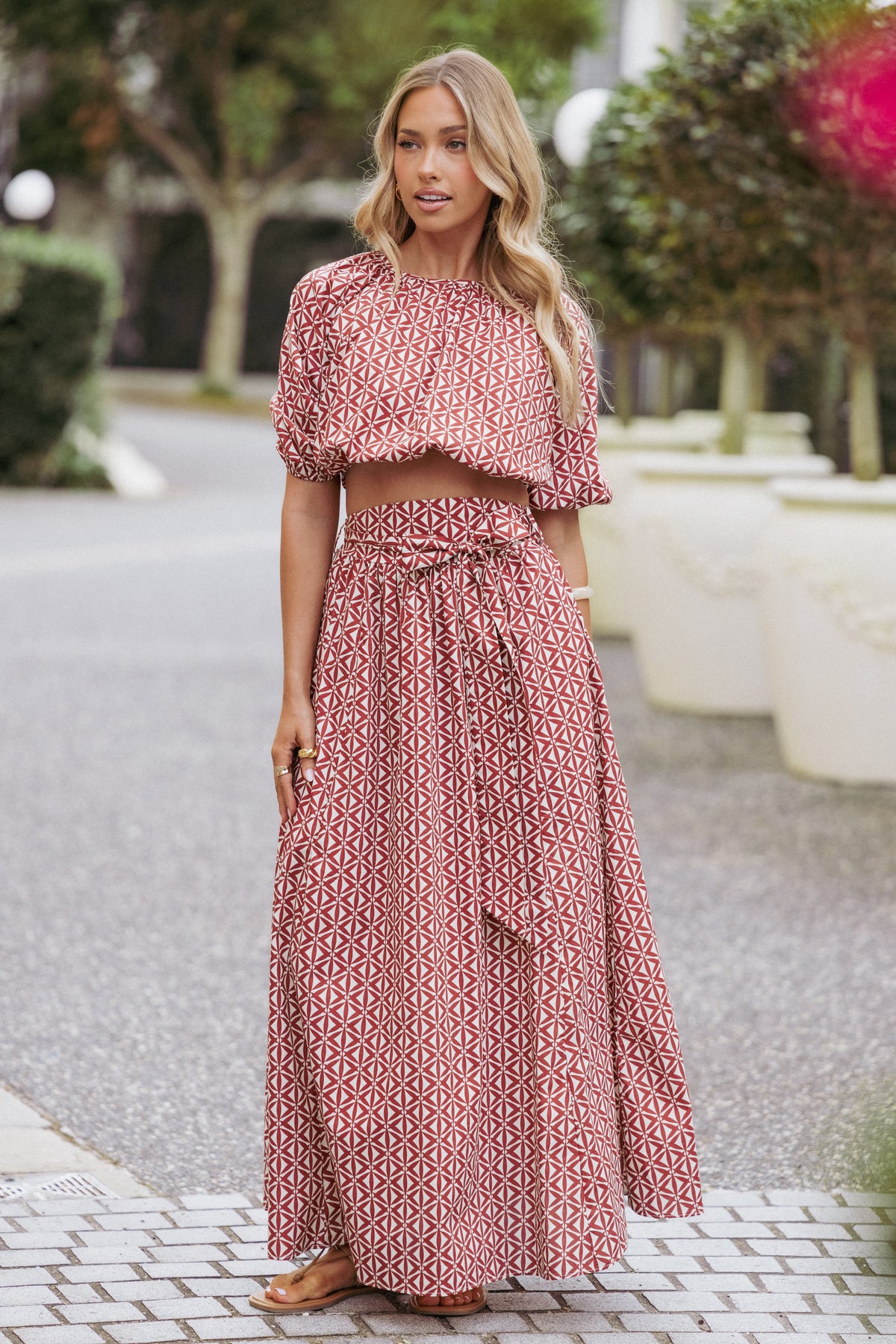 Delilah Set - Geo Print