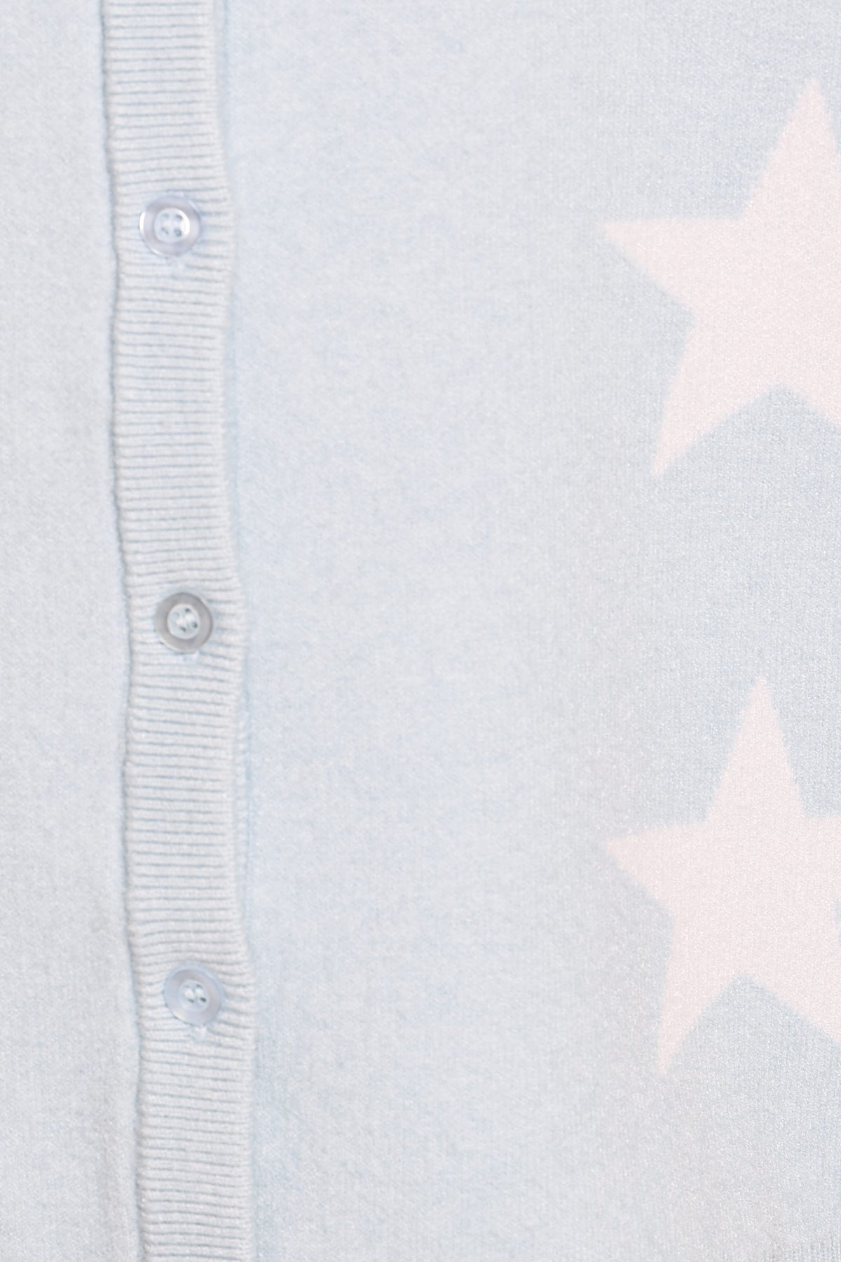 Lela Knitted Shirt - Light Blue Stars