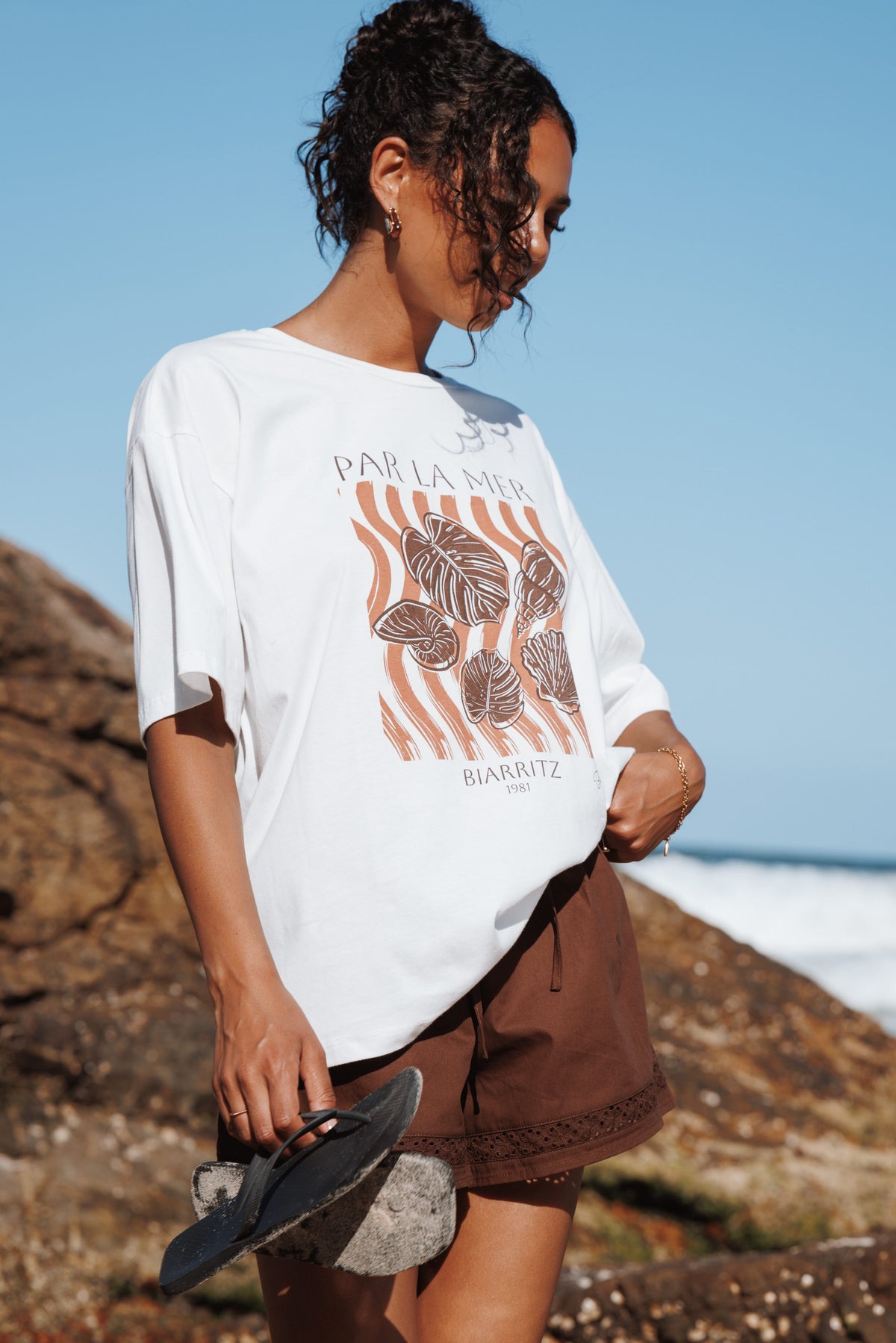 Par La Mer Tee - White